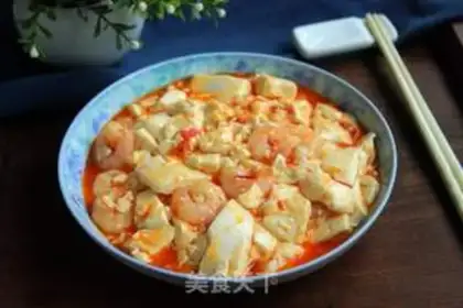 Make Shrimp tofu step 7