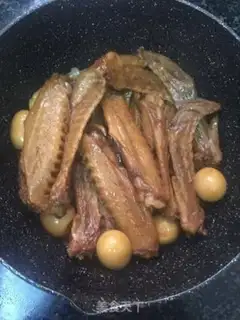Make Red duck wings step 10