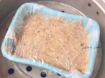 Make The red date mountain medicine cake step 4