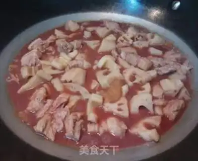 Make The southern lactose is red meat step 10