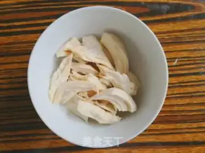 Make Sesame sauce salad step 2