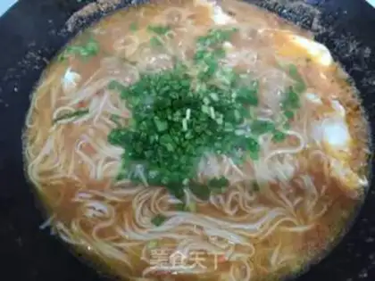 Make Tomato egg noodles step 8