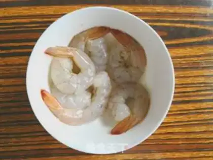 Make Shrimp rice step 0