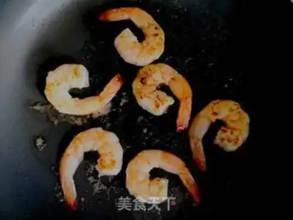 Make Shrimp rice step 2