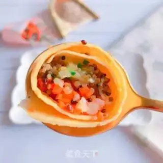 Make quinoa egg rolls step 8