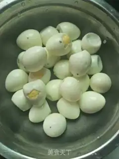 Make Tiger-skind quail eggs step 0