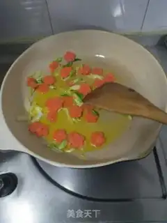 Make The green pepper carrots, the sprouts step 6
