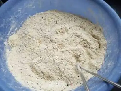 Make Sesame onions step 1
