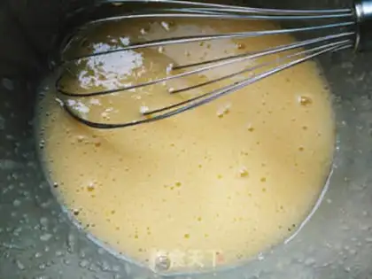 Make Steamed sesame rice cake step 3