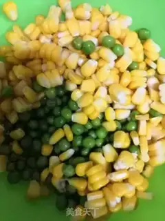 Make Corn pea pizza step 2