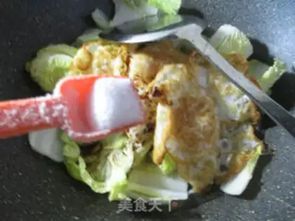 Make Duck egg-burning doll food step 5
