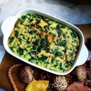 Make A spinach egg step 8