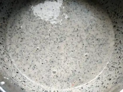 Make Steamed sesame rice cake step 9