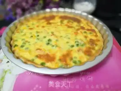 Make Corn pea pizza step 13