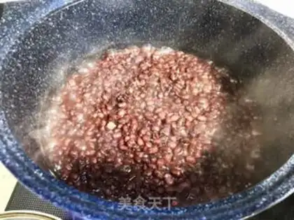 Make Red bean rolls step 2