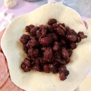 Make Red bean rolls step 6