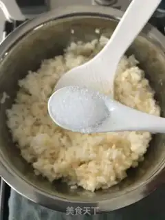 Make Vegetable beef fried rice step 1