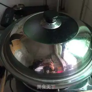 Make Green shrimp tofu step 5