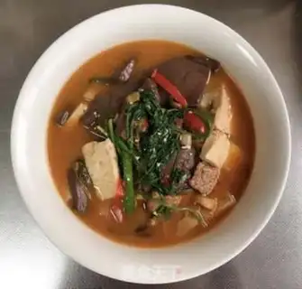 Make Pig blood tofu step 8