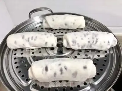 Make Red bean rolls step 11