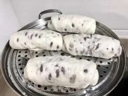 Make Red bean rolls step 12