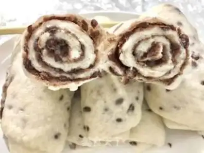 Make Red bean rolls step 14