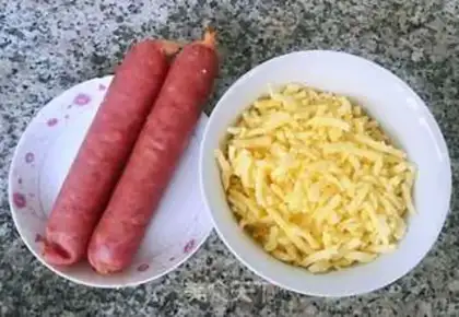 Make Potato mackerel cheese step 2