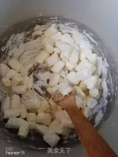 Make Snow souffle step 1