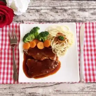 Make Homemade steaks for children step 7