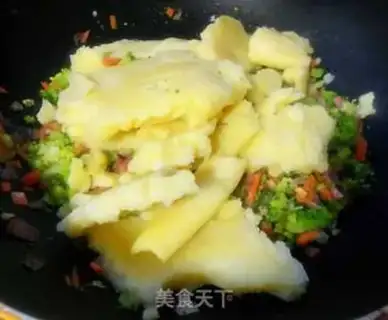 Make Potato mackerel cheese step 8