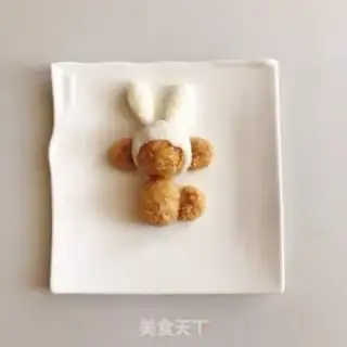 Make A monkey in a rabbit hat step 2