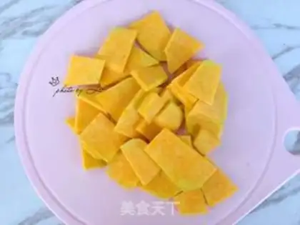 Make Korean pumpkin porridge step 2