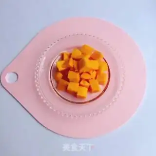 Make Mango milk pudding step 1