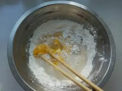Make Fried almond mushrooms step 4