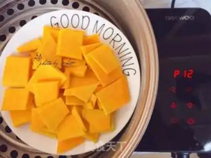 Make Korean pumpkin porridge step 3