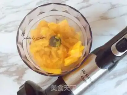 Make Korean pumpkin porridge step 4
