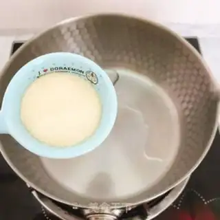 Make Mango milk pudding step 3