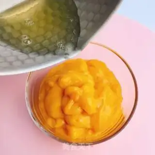 Make Mango milk pudding step 4