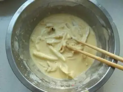 Make Fried almond mushrooms step 7