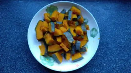 Make Corny pumpkin step 2