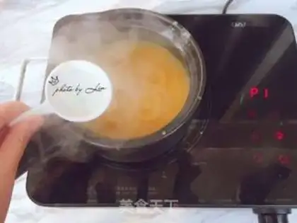 Make Korean pumpkin porridge step 7