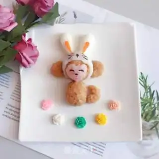 Make A monkey in a rabbit hat step 7
