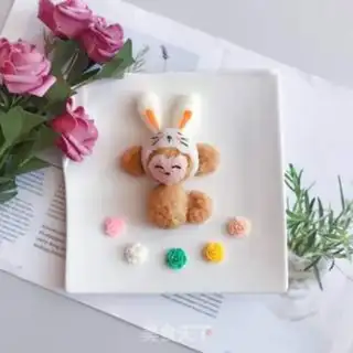 Make A monkey in a rabbit hat step 8