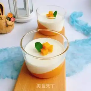 Make Mango milk pudding step 8
