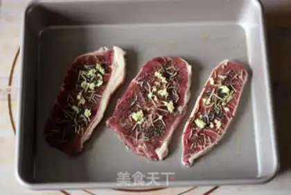 Make Rosemary black pepper steak step 6