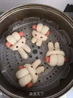 Make Little bunny buns step 10