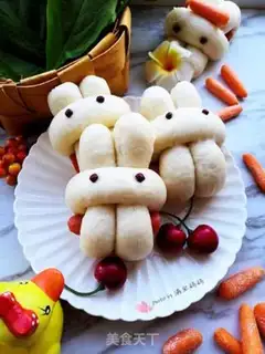 Make Little bunny buns step 12