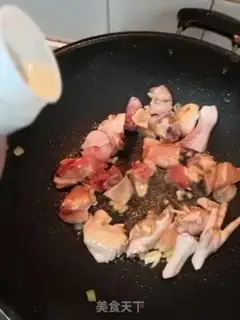 Make Potato chicken step 4