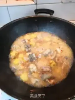 Make Potato chicken step 7