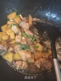 Make Potato chicken step 9